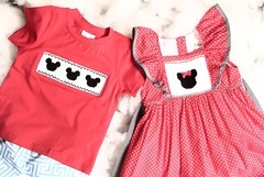 Disney smocked clothes for little girls